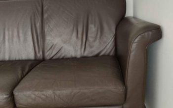 Three seater leather sofa for sale