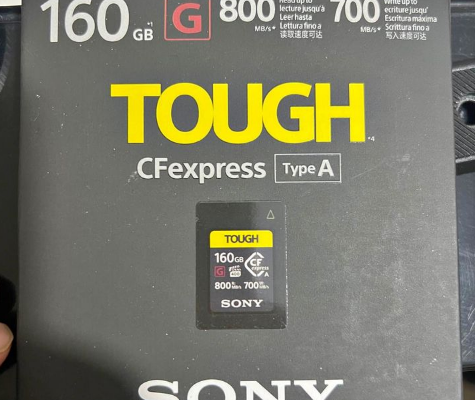 Tough Sony cf express type A memory card 160 GB fo