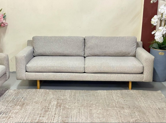 West Elm six seater sofa for sale