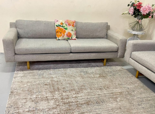 West Elm six seater sofa for sale