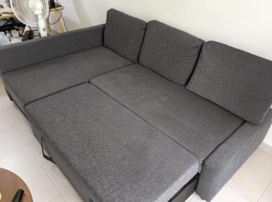 ikea sofabed with storage for sale