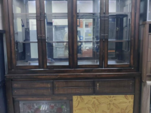 Pure wooden kitchen cabinet for sale