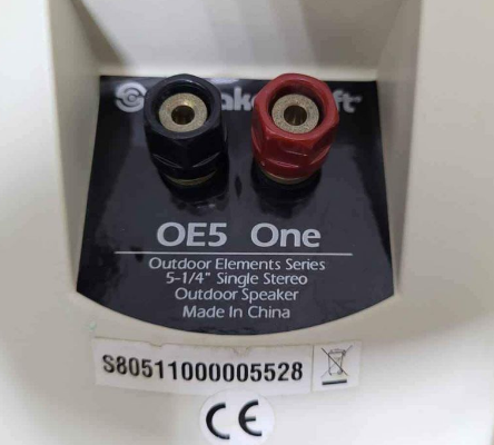 OE5 One Indoor or out door speaker for sale.