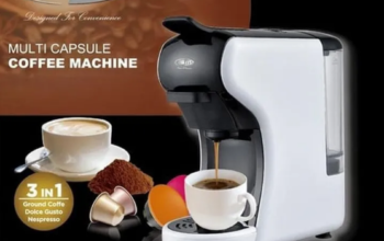 BM Satellite 3 in 1 Multi Capsule Coffee Machine F