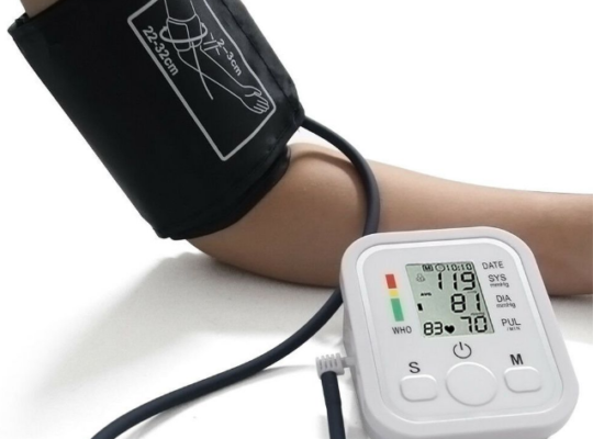 Blood Pressure Cuff Monitor Pulse Rate BP Machine