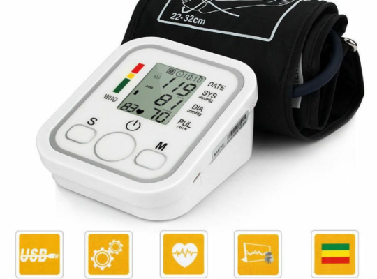 Blood Pressure Cuff Monitor Pulse Rate BP Machine
