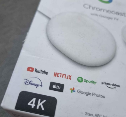 CHROMECAST 4K FOR SALE