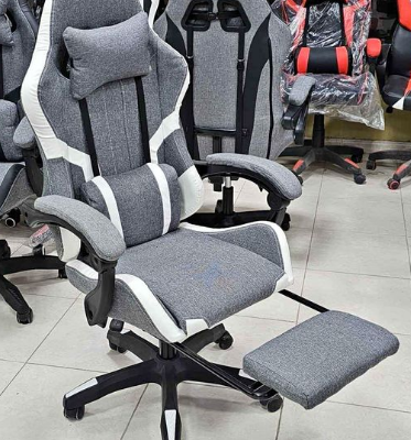 Grey Fabric Gaming Chair G551 For Sale