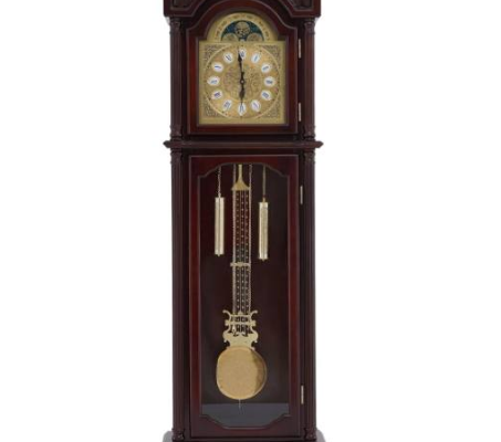 Grandfather Clock With Chime Walnut For Sale