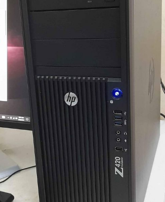 HP XEON PC FULL SET/22INCH FOR SALE