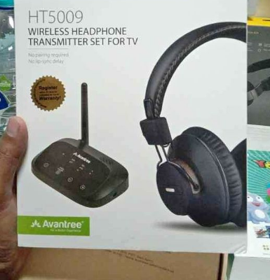 HT5009 Wireless headphones Transmitter Set For TV