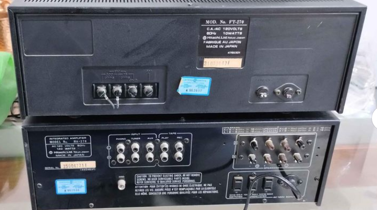 Vintage Hitachi HA-270 Integrated Amplifier For Sa
