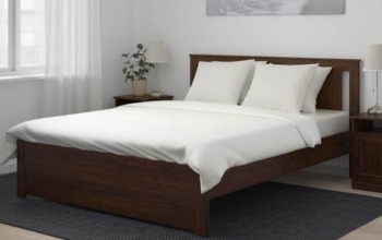 IKEA queen size bed with mattress for sale