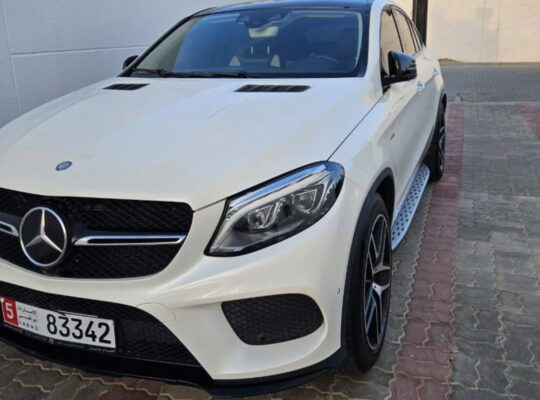 Mercedes GLE450 coupe full option 2016 Gcc for sa