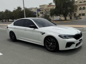BMW M5 fully loaded 2022 Gcc for sale