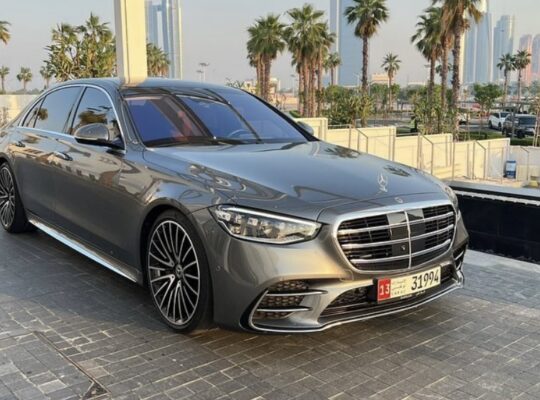 Mercedes S500 full option 2021 Gcc full option