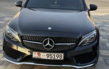 Mercedes C43 AMG full option 2017 Gcc for sale