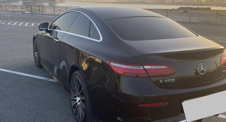 Mercedes E400 coupe 2018 Gcc full option for sale