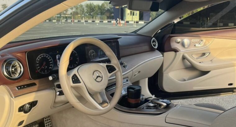 Mercedes E400 coupe 2018 Gcc full option for sale