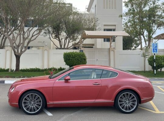 Bentley GT speed 2009 Gcc in good condition for sa