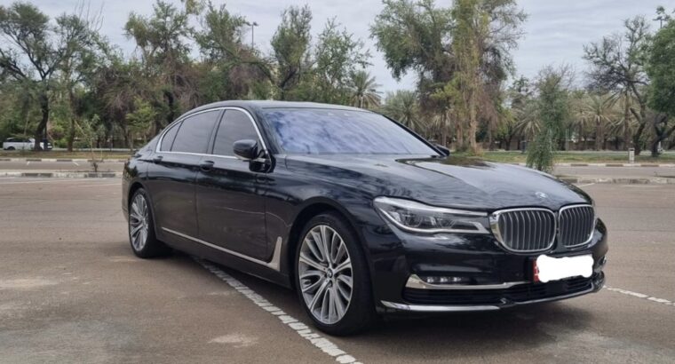 BMW 740 LI full option 2017 Gcc for sale