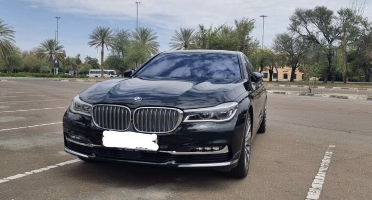 BMW 740 LI full option 2017 Gcc for sale