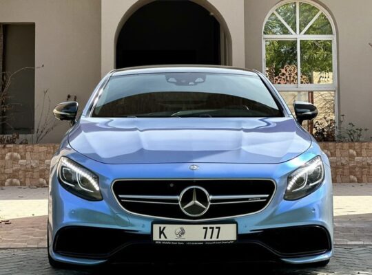 Mercedes S63 coupe AMG 2015 Gcc for sale