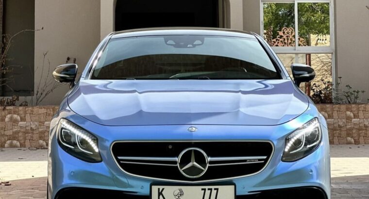 Mercedes S63 coupe AMG 2015 Gcc for sale