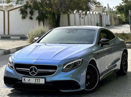 Mercedes S63 coupe AMG 2015 Gcc for sale