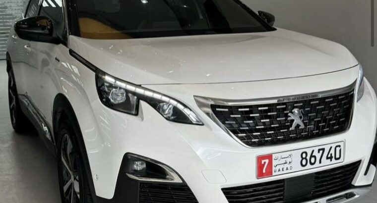 Peugeot 3008 GT line 2018 full option Gcc
