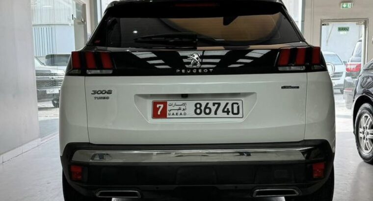 Peugeot 3008 GT line 2018 full option Gcc