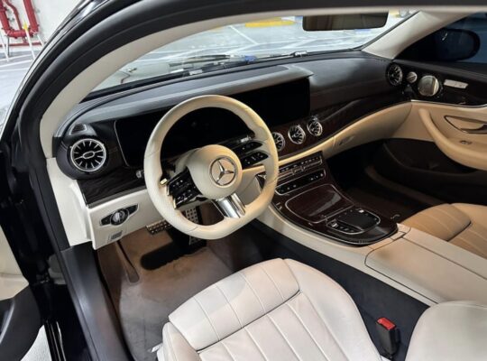 Mercedes E300 coupe 2022 full option for sale