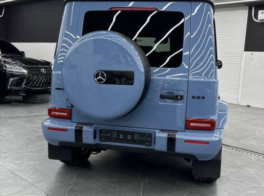 Mercedes G500 Black Edition 2023 imported for sal