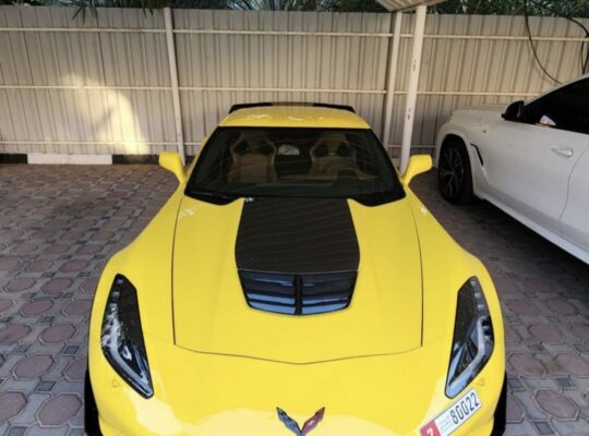 Chevrolet Corvette Zo6 track package 2017 Gcc full