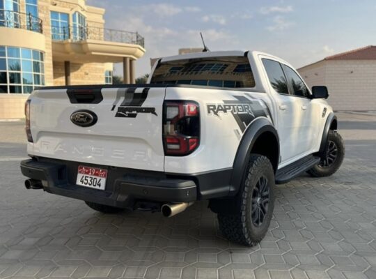 Ford ranger Raptor 2023 Gcc full option for sale