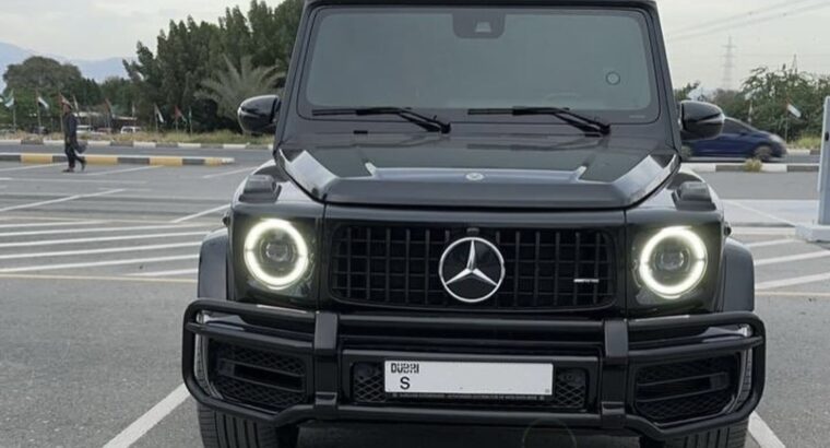 Mercedes G500 full option 2019 night package Gcc