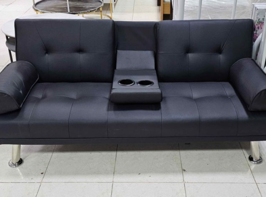 Leather sofa bed For Sale