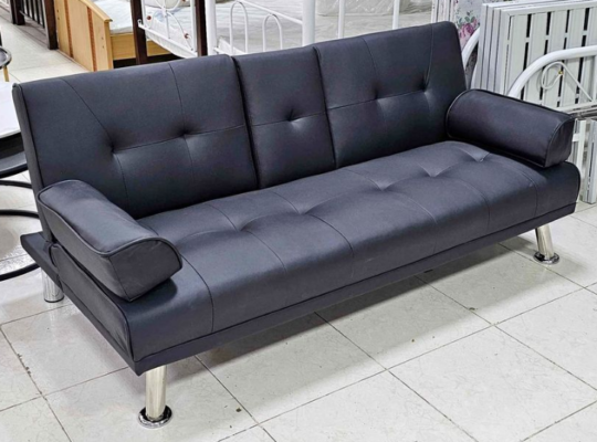 Leather sofa bed For Sale