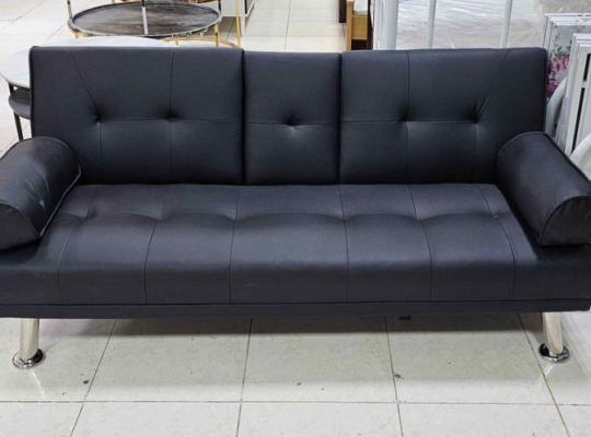 Leather sofa bed For Sale