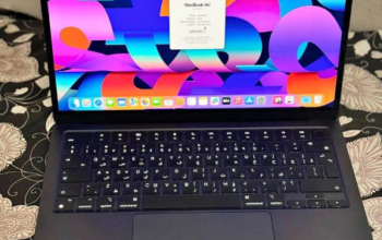 MacBook air2022 m2 with 8 gb ram and 512 ssd for s