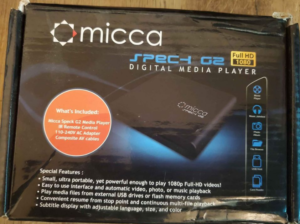 Micca Speck G2 1080p Full HD Ultra Portable Media