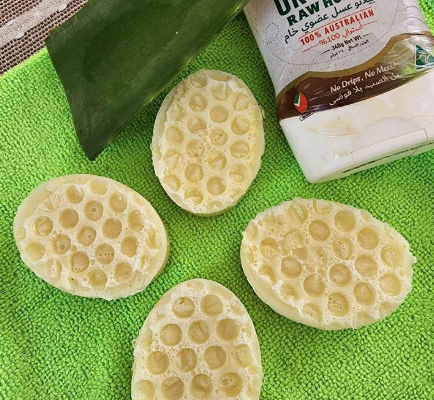 ORGANIC SOAP Honey and aloevera MIX FOR SALE