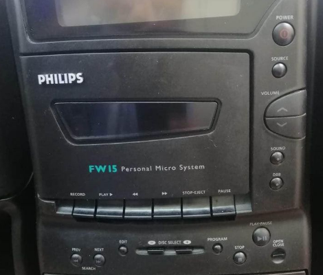 2.1 Philips (Bluetooth) 7 CD changer,Tape,Aux,Fm f