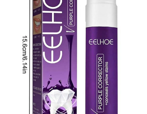 Purple Whitening Teeth Cleaning Toothpaste For Sal