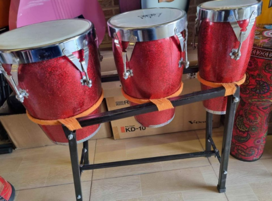 TRIPLE CONGO DRUMS For Sale