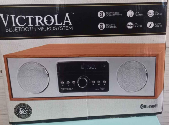 VICTROLA BLUETOOTH MICROSYSTEMS FOR SALE