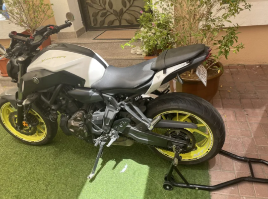 Yamaha MT07 2018 in perfect condition for sale