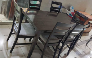 6 chairs dining set for sale