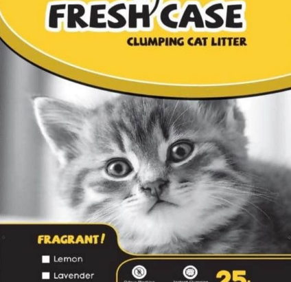 Fresh Case Bentonite Clumping Litter FOR SALE