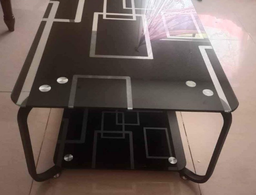 Cupboard,dining table, central table glass for sal